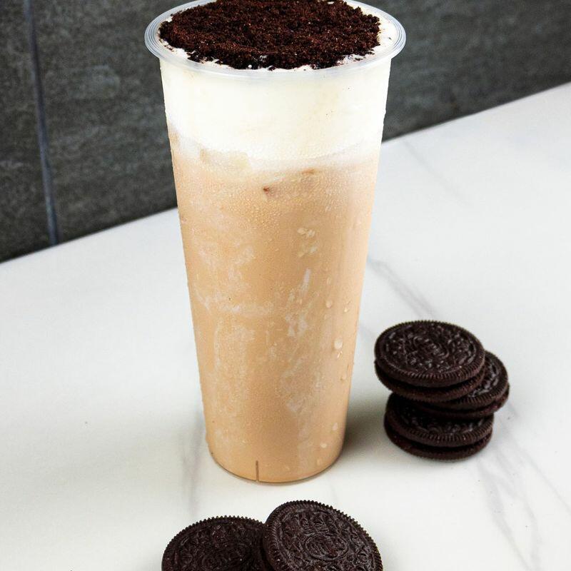 oreo cake milk tea   